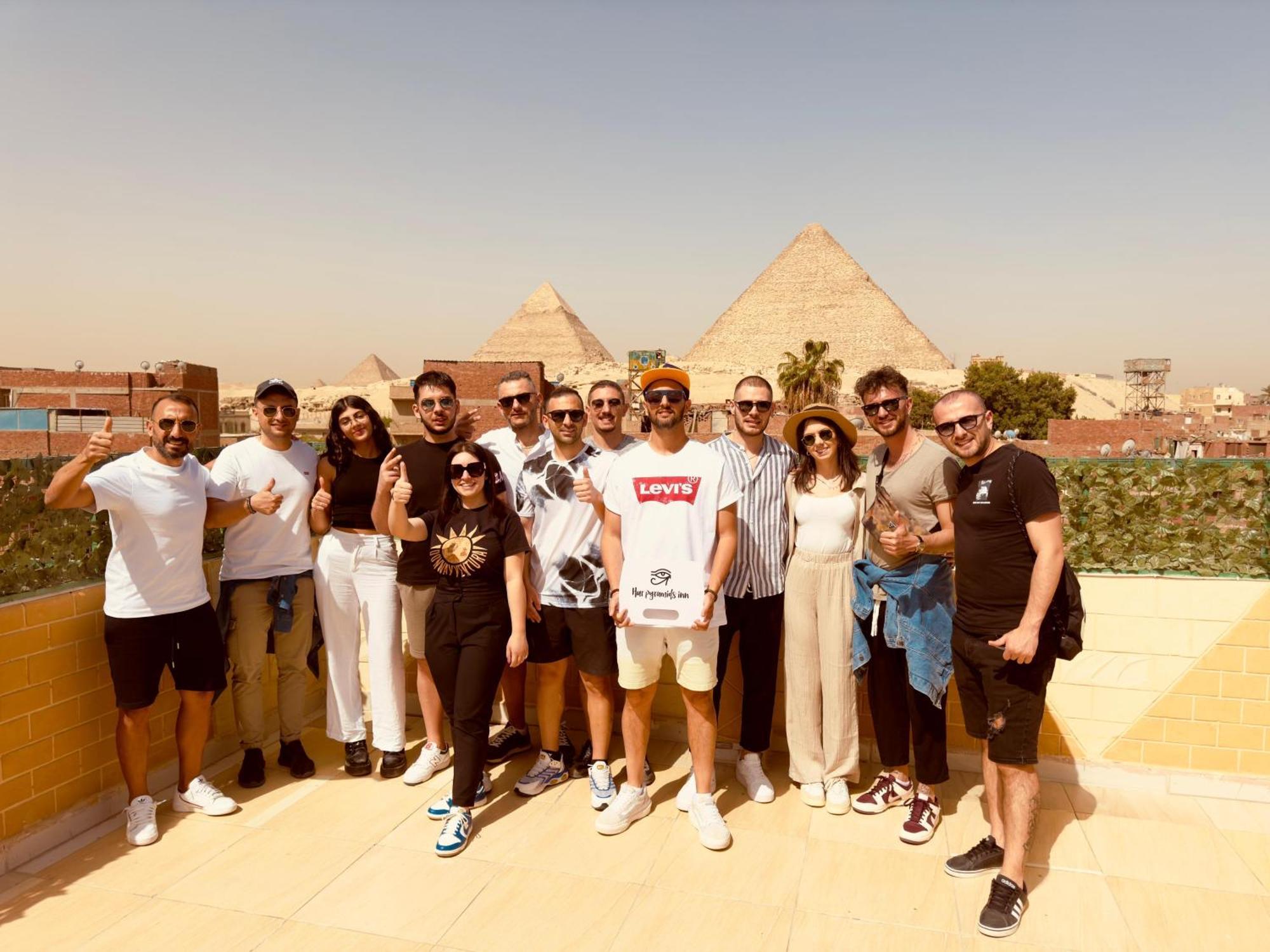 Hur Pyramids Land Inn Kafret el-Gabal Exterior photo