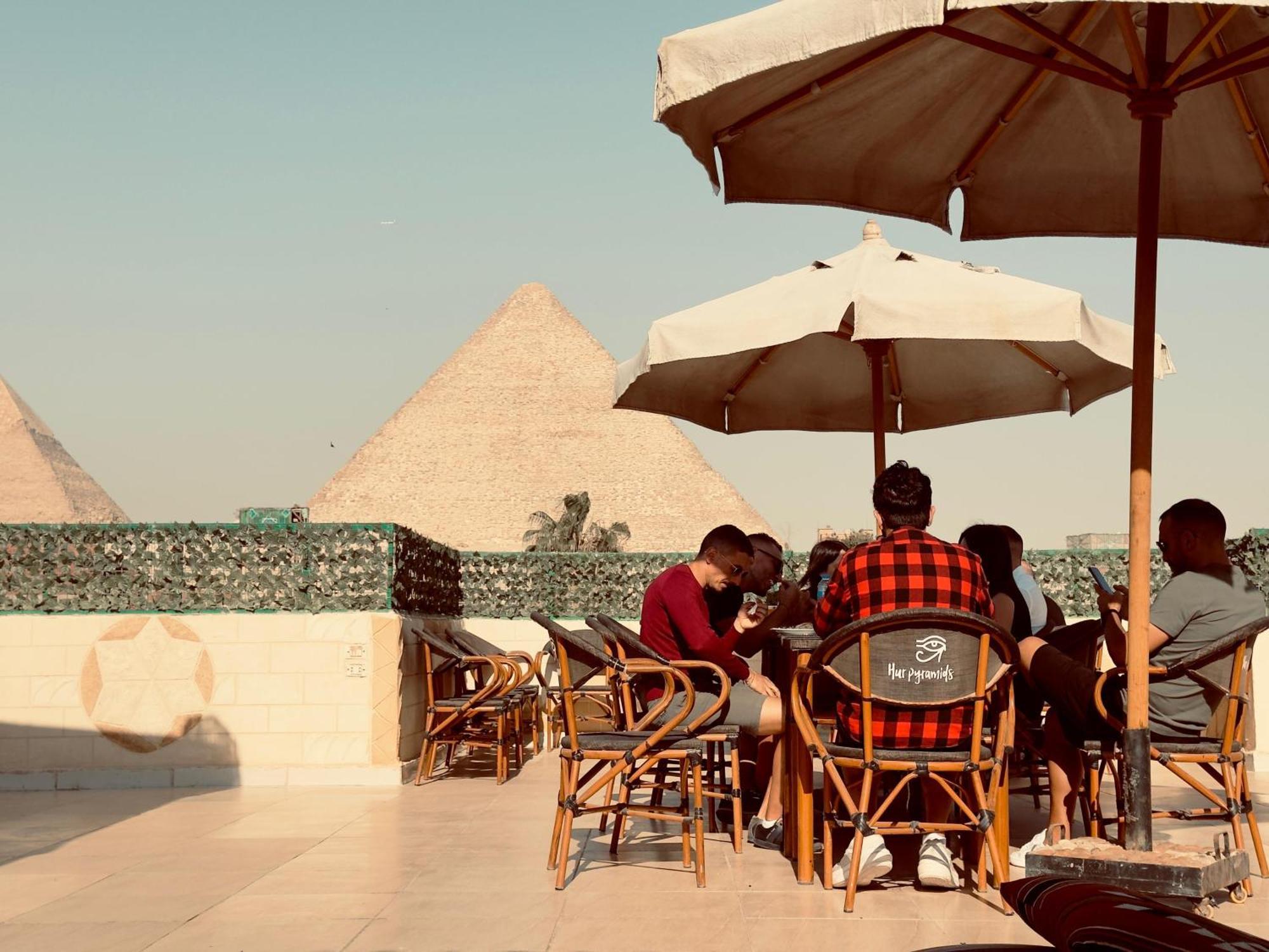 Hur Pyramids Land Inn Kafret el-Gabal Exterior photo