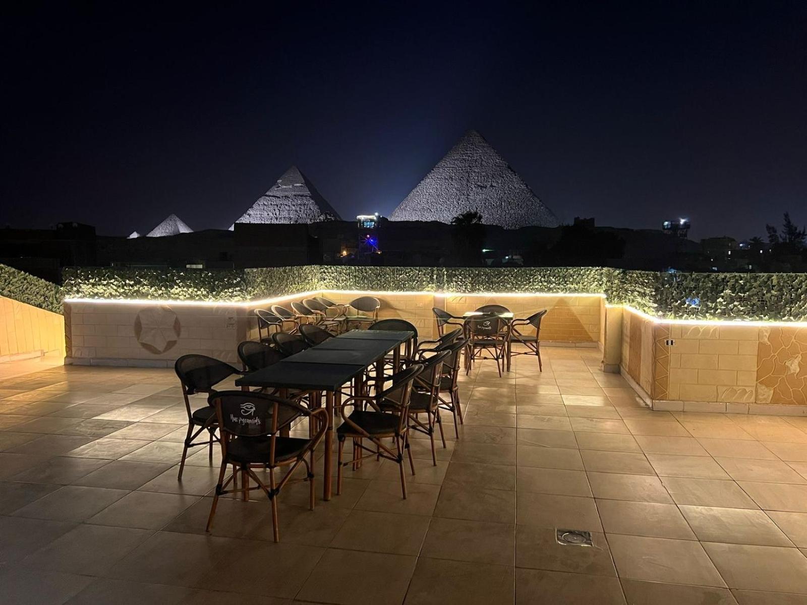 Hur Pyramids Land Inn Kafret el-Gabal Exterior photo