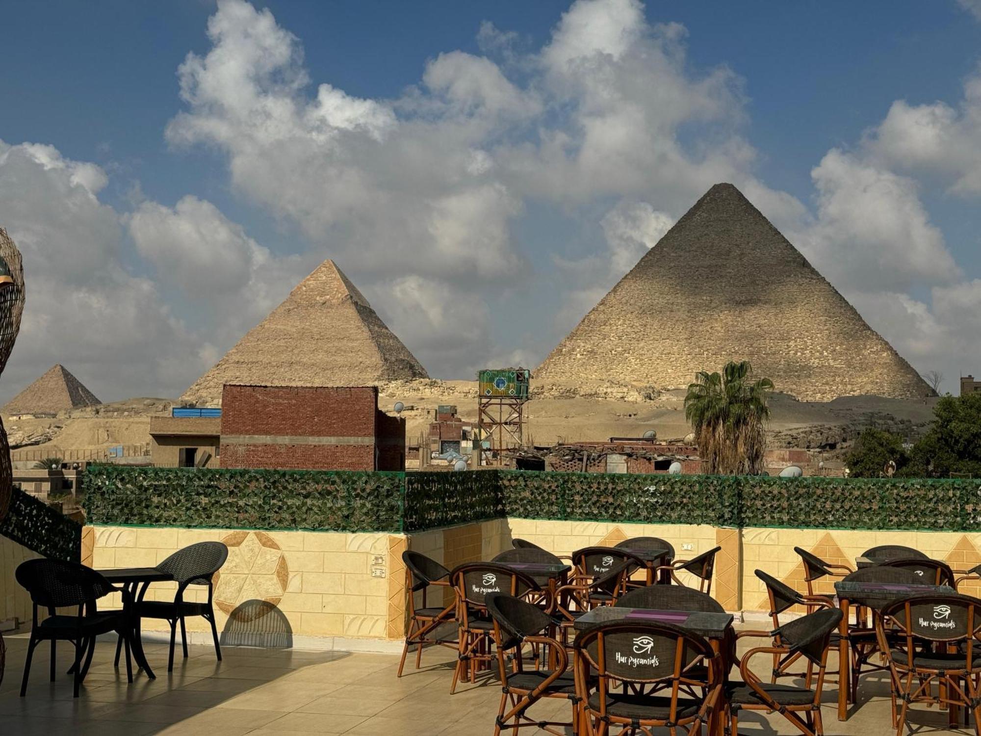 Hur Pyramids Land Inn Kafret el-Gabal Exterior photo
