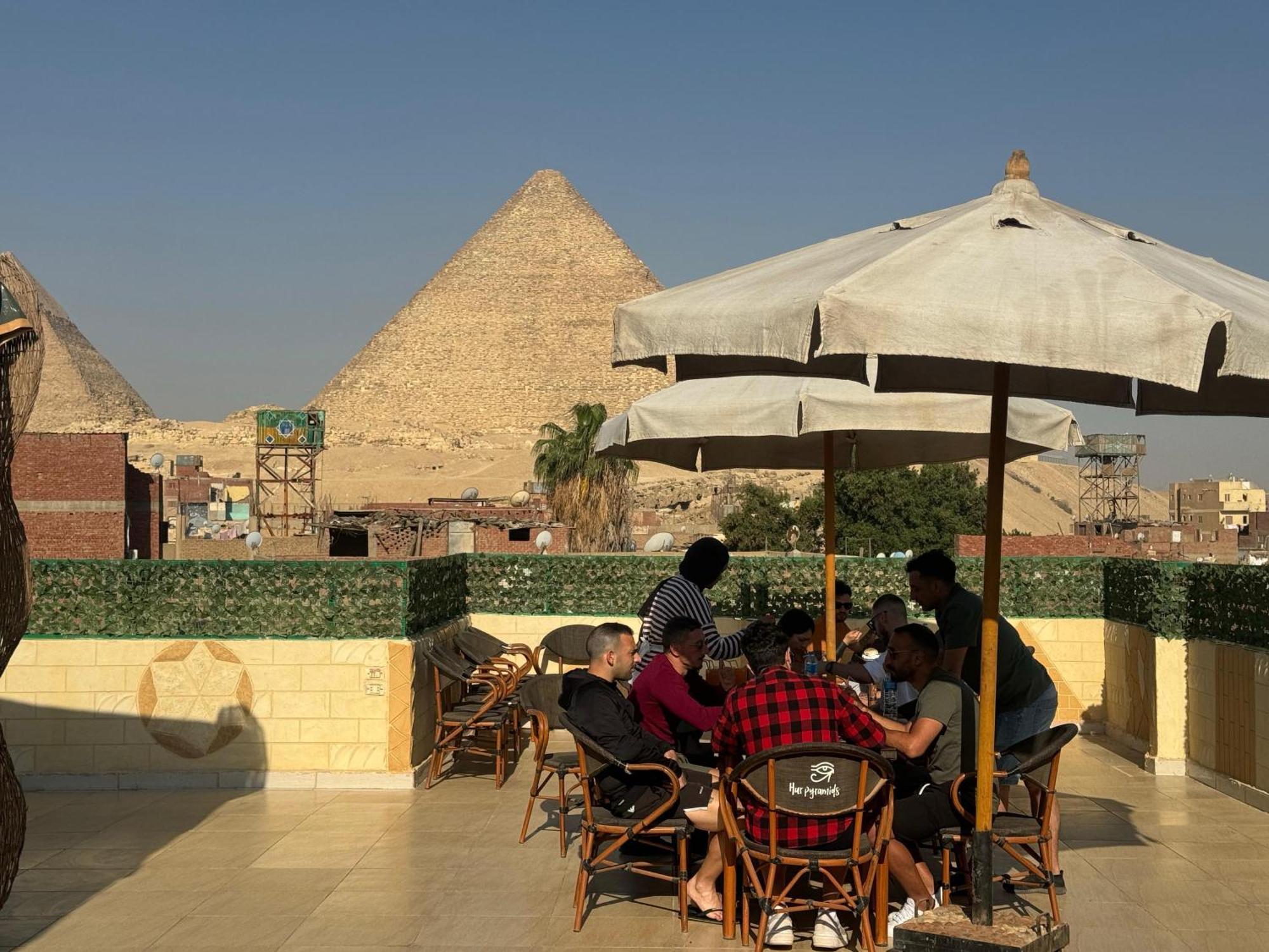 Hur Pyramids Land Inn Kafret el-Gabal Exterior photo